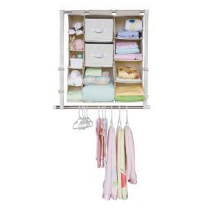 closet baby organizer nursery tips neat system