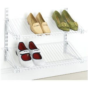 wire shoe rack for closet