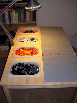 Ikea Hackers Lego Table