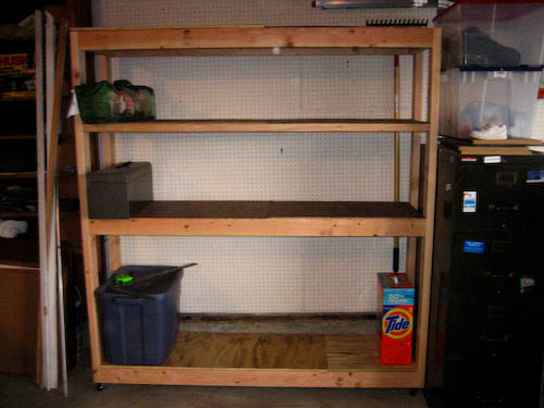 Cheap Garage Shelving