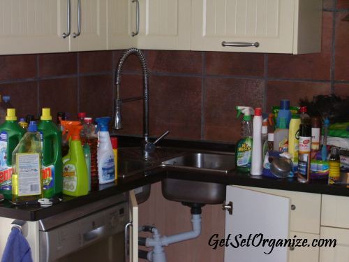 Contents From Under The Kitchen Sink