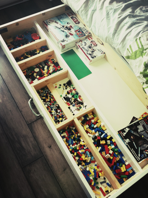 Daniel Sicolo Under Bed Lego Storage