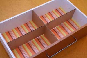 Diy Drawer organizer