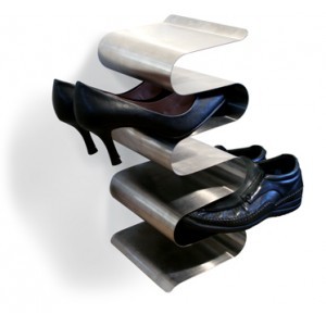Funky shoe rack
