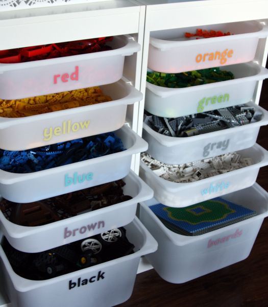 I Heart Organizing Lego Trofast Storage