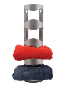 Jeans In a Wine Rack