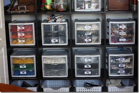 Little Red Hen Lego Storage