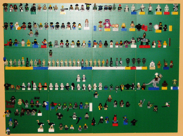 Milk And Cookies Lego Wall
