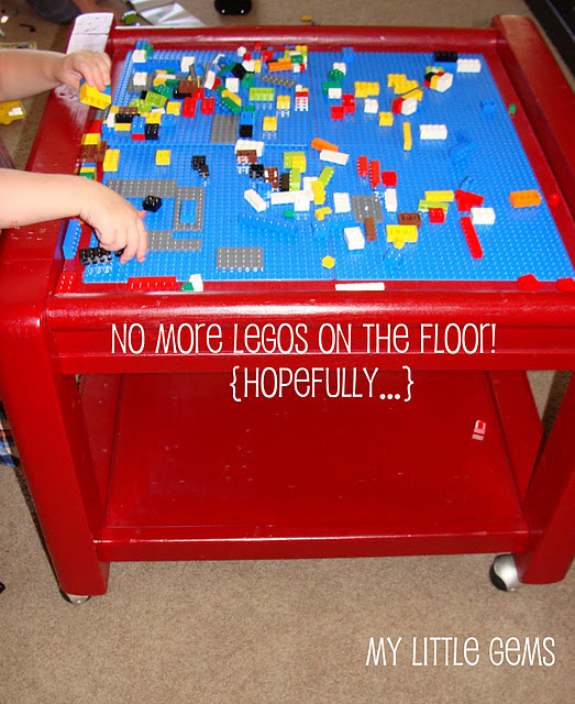 My Little Gems Lego Table