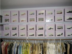 Shoe Boxes with photos