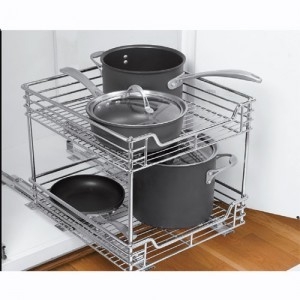 Slide Out Kitchen Cabinet Shelf
