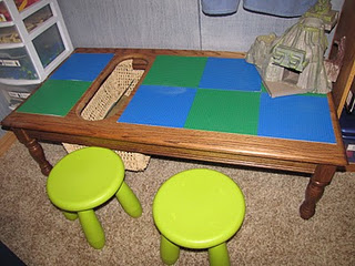 Sustainably Chic Designs Lego Table