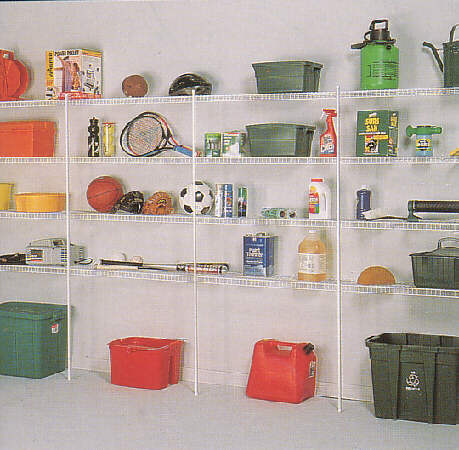 Wire Garage Shelving
